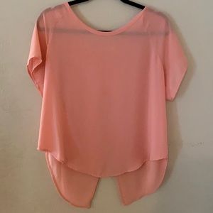 Von Muar pink fancy top